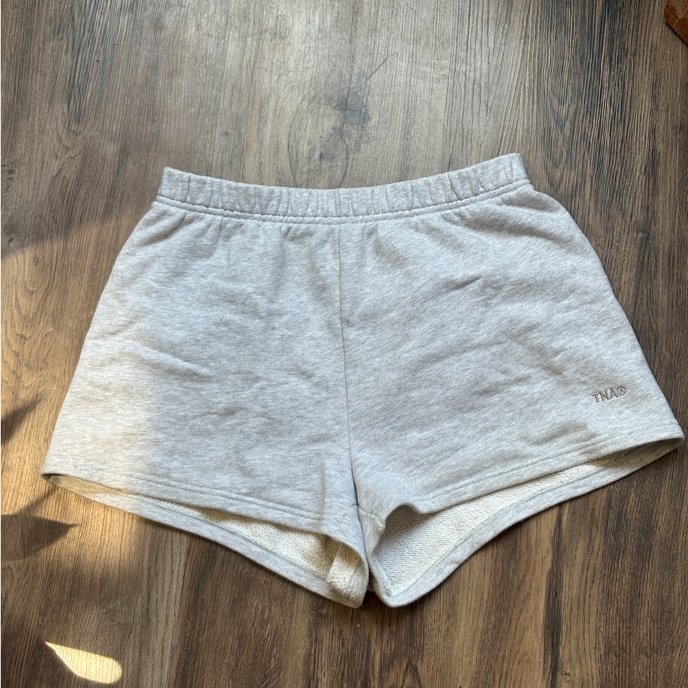 Aritzia TNA Light Gray Shorts